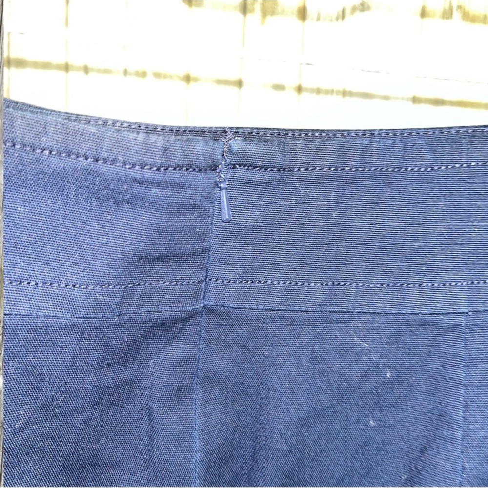 Talbots Navy A Line Skirt - Picture 2 of 4